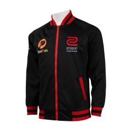 Z409 訂做黑色綉花logo棒球褸 棒球褸生產商 Z409 訂做黑色綉花logo棒球褸 棒球褸生產商